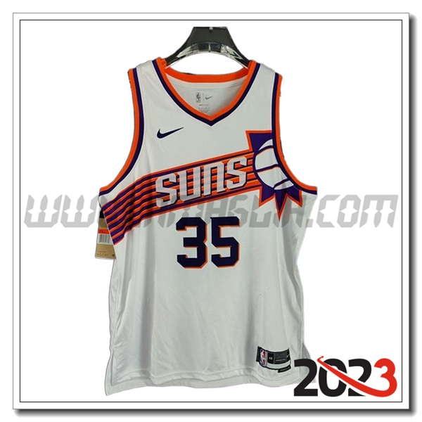 Maglia Phoenix Suns (DURANT #35) 2023/24 Bianco