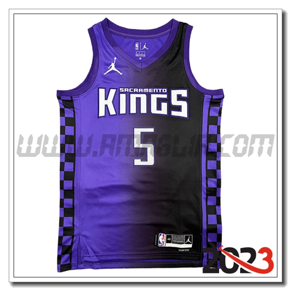 Maglia Sacramento Kings (FOX #5) 2023/24 viola
