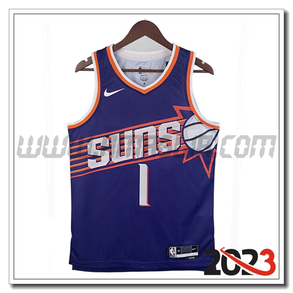 Maglia Phoenix Suns (BOOKER #1) 2023/24 viola