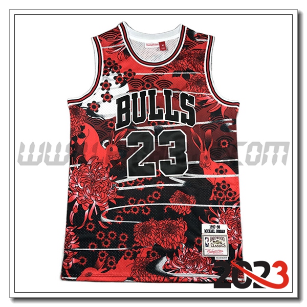 Maglia Chicago Bulls (JORDAN #23) 2023/24 Bianco