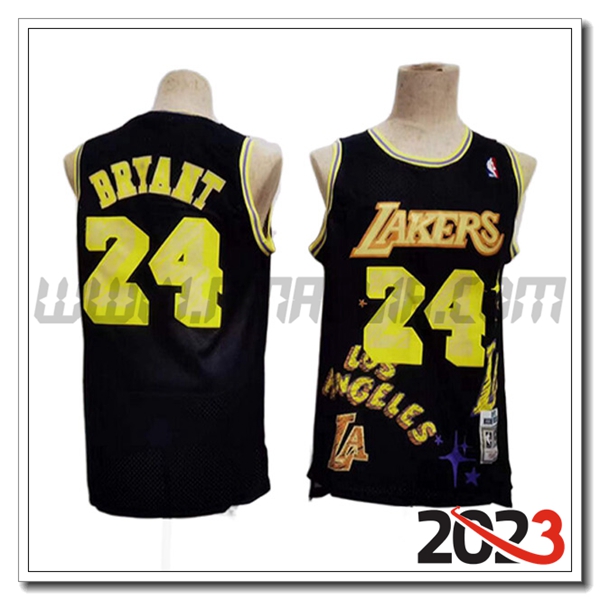Maglia Los Angeles Lakers (BRYANT #24) 2023/24 Nero