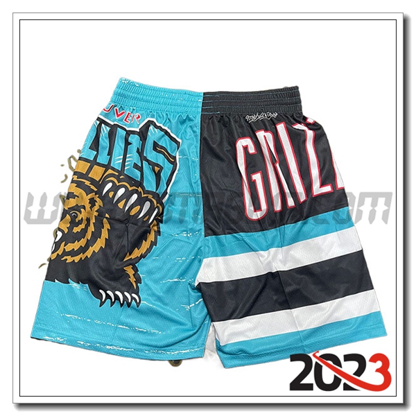 Pantaloncini NBA Memphis Grizzlies 2023/24 Blu/Nero