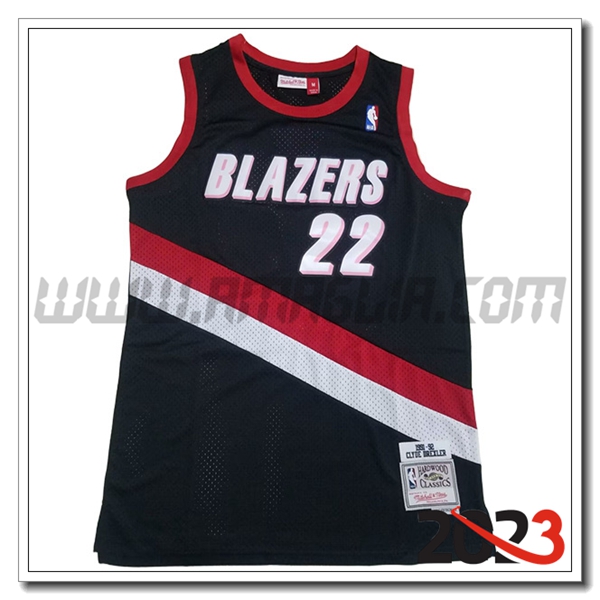 Maglia Portland Trail Blazers (DREXLER #22) 2023/24 Nero