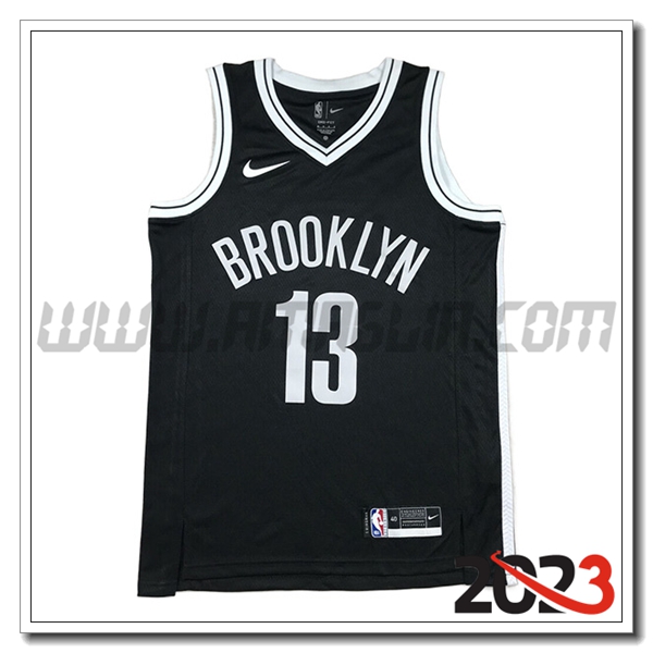 Maglia Brooklyn Nets (HARDEN #13) 2023/24 Nero