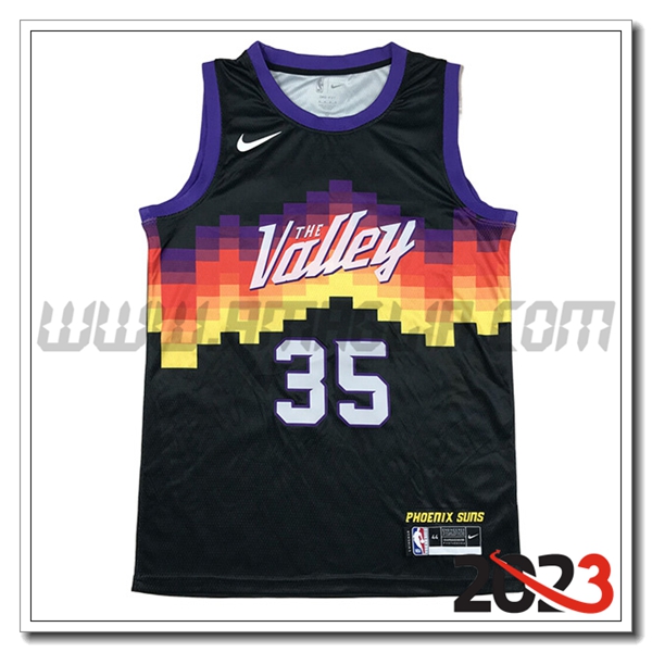Maglia Phoenix Suns (DURANT #35) 2023/24 Nero -03