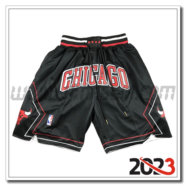 Pantaloncini NBA Chicago Bulls 2023/24 Nero