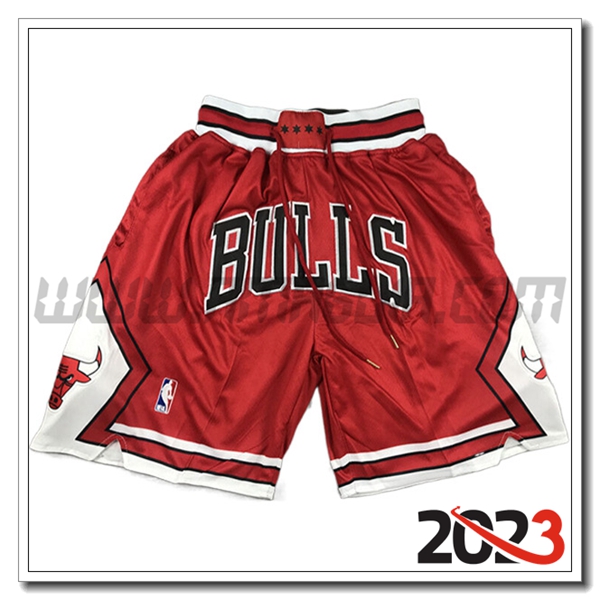 Pantaloncini NBA Chicago Bulls 2023/24 Rosso