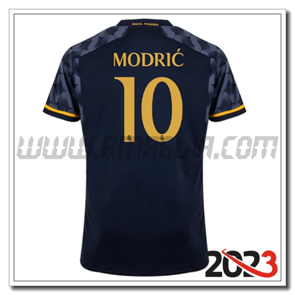 Seconda Maglia Calcio Real Madrid MODRIC #10 2023 2024
