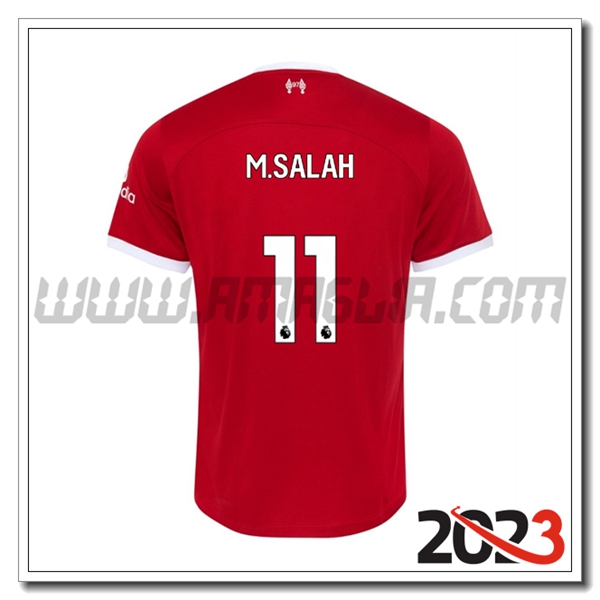 Prima Maglia Calcio FC Liverpool M.SALAH #11 2023 2024