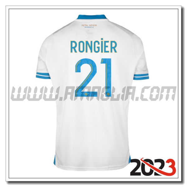 Prima Maglia Calcio Marsiglia OM RONGIER #21 2023 2024