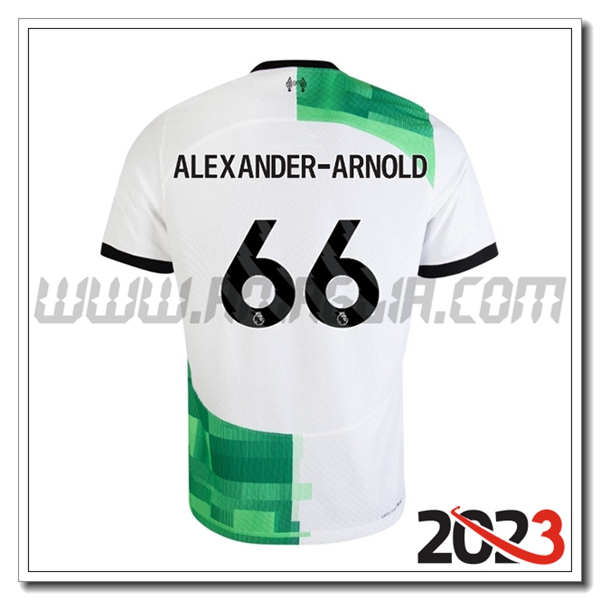 Seconda Maglia Calcio FC Liverpool ALEXANDER-ARNOLD #66 2023 2024