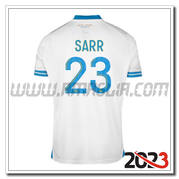 Prima Maglia Calcio Marsiglia OM SARR #23 2023 2024