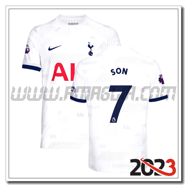 Prima Maglia Calcio Tottenham Hotspur SON #7 2023 2024