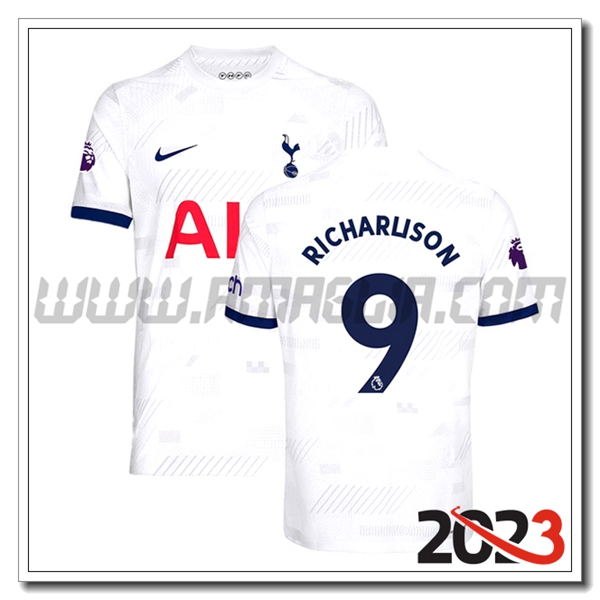 Prima Maglia Calcio Tottenham Hotspur RICHARLISON #9 2023 2024