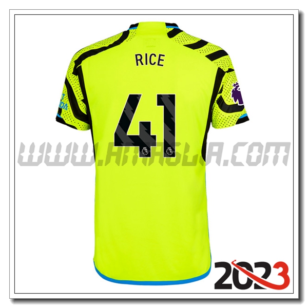Seconda Maglia Calcio Arsenal RICE #41 2023 2024