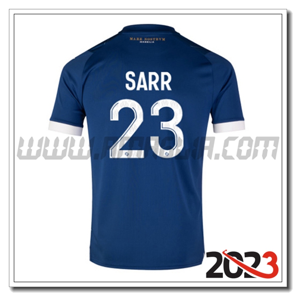 Seconda Maglia Calcio Marsiglia OM SARR #23 2023 2024