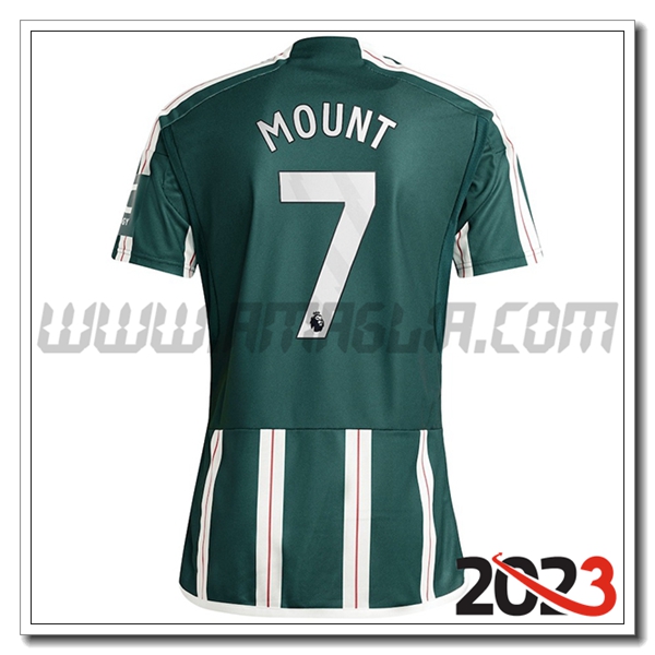 Seconda Maglia Calcio Manchester United MOUNT #7 2023 2024