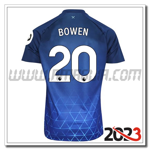 Terza Maglia Calcio West Ham BOWEN #20 2023 2024