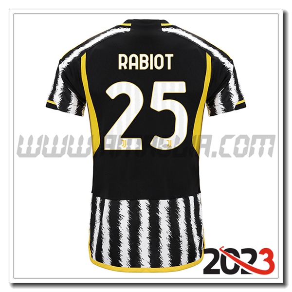 Prima Maglia Calcio Juventus RABIOT #25 2023 2024