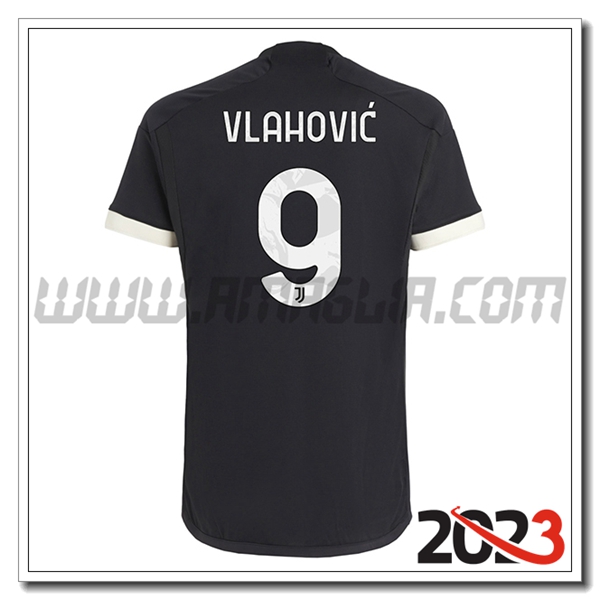 Terza Maglia Calcio Juventus VLAHOVIC #9 2023 2024