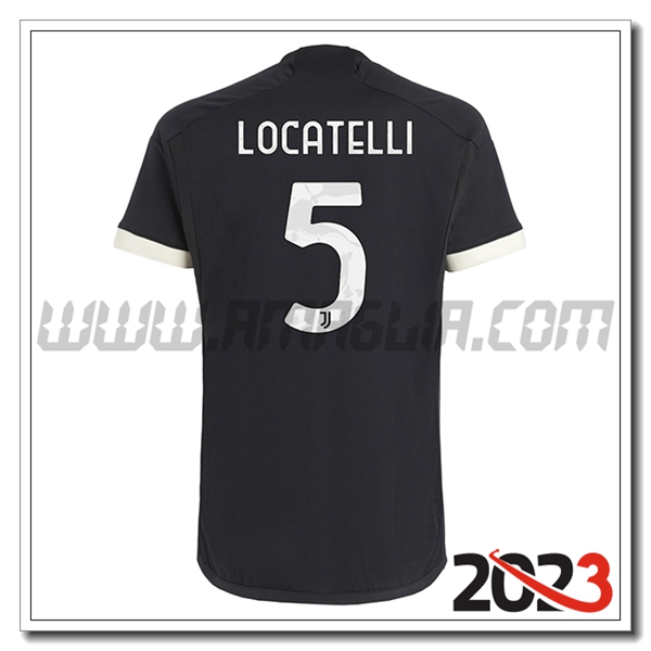 Terza Maglia Calcio Juventus LOCATELLI #5 2023 2024