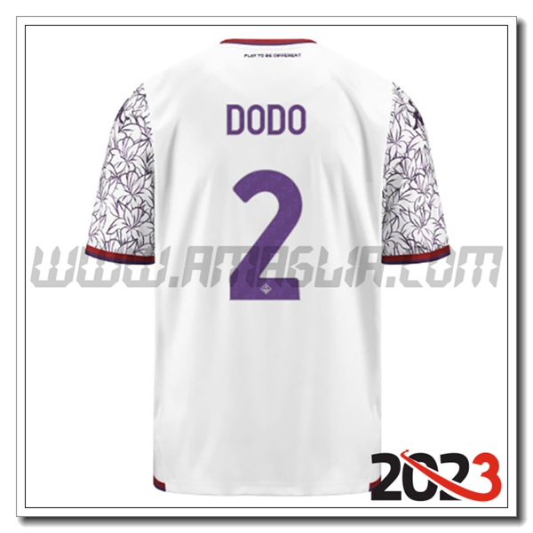 Seconda Maglia Calcio ACF Fiorentina DODO #2 2023 2024