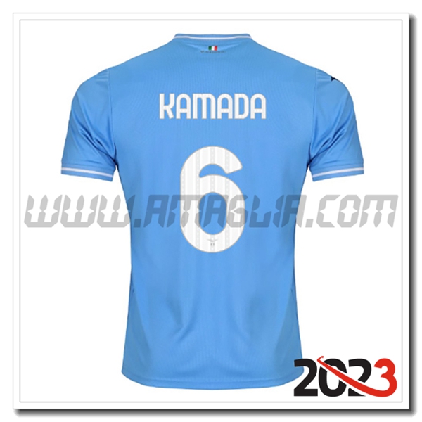 Prima Maglia Calcio SS Lazio KAMADA #6 2023 2024