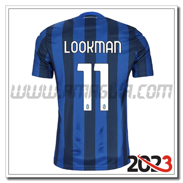 Prima Maglia Calcio Atalanta LOOKMAN #11 2023 2024