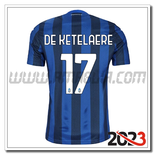 Prima Maglia Calcio Atalanta KETELAERE #17 2023 2024