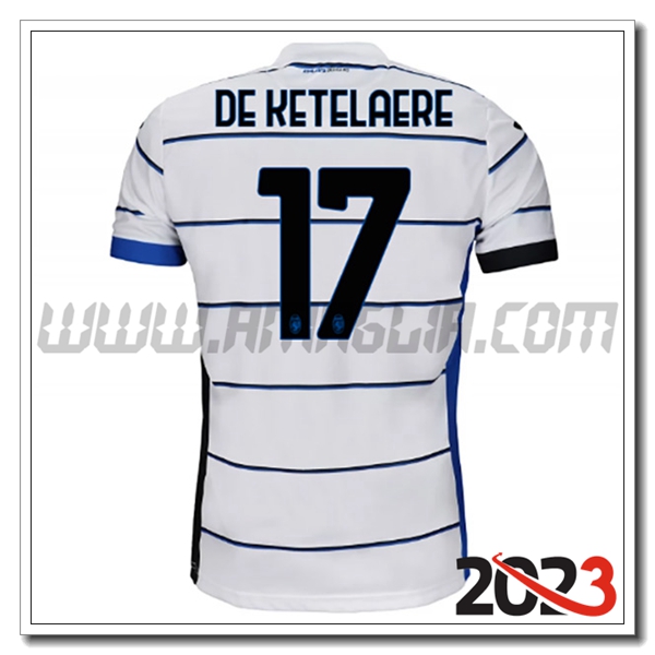 Seconda Maglia Calcio Atalanta KETELAERE #17 2023 2024