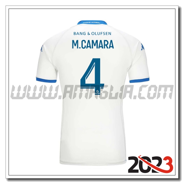 Terza Maglia Calcio AS Monaco M.CAMARA #4 2023 2024