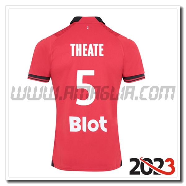 Prima Maglia Calcio Stade Rennais THEATE #5 2023 2024