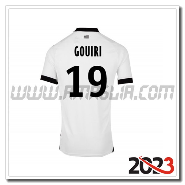 Seconda Maglia Calcio Stade Rennais GOUIRI #19 2023 2024