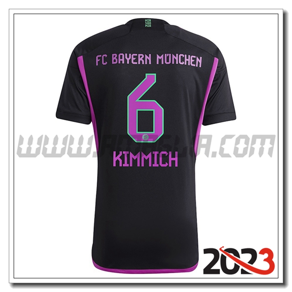 Seconda Maglia Calcio Bayern Monaco KIMMICH #6 2023 2024