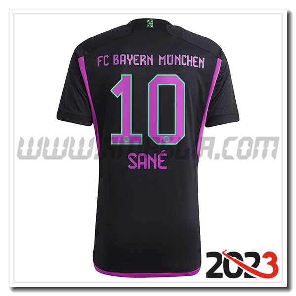 Seconda Maglia Calcio Bayern Monaco SAN脡 #10 2023 2024