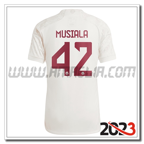 Terza Maglia Calcio Bayern Monaco MUSIALA #42 2023 2024