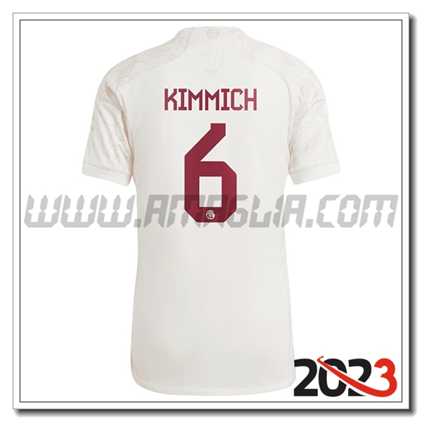 Terza Maglia Calcio Bayern Monaco KIMMICH #6 2023 2024