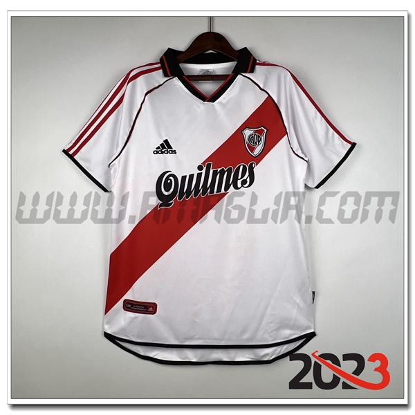 Prima Maglia Retro River Plate 2000/2001