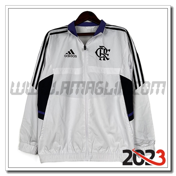 Giacca A Vento Flamengo Bianco 2023 2024 -04