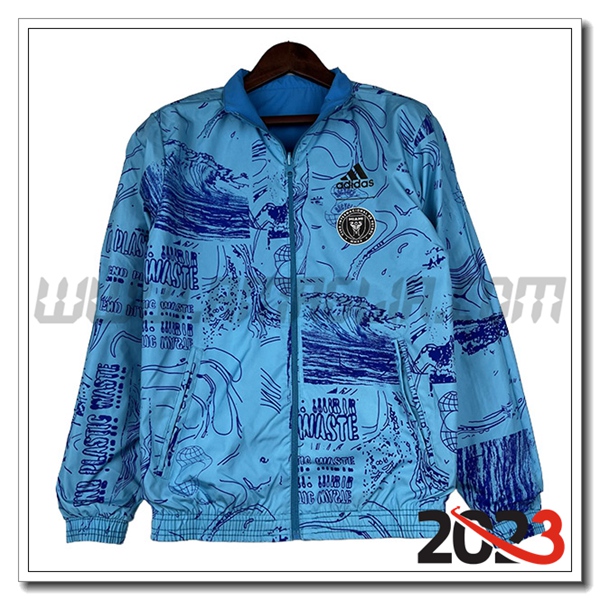 Giacca A Vento Inter Miami CF Azzurro 2023 2024