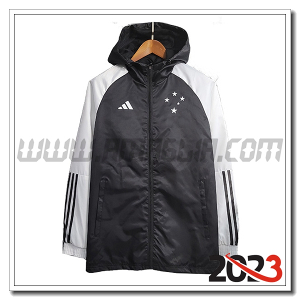 Giacca A Vento Cruzeiro Nero 2023 2024