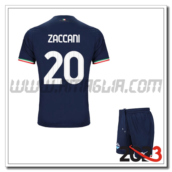 Kit Maglia SS Lazio Bambino ZACCAGNI #20 Seconda 2023 2024