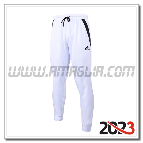 Pantaloni Da Allenamento Adidas Bianco 2023 2024