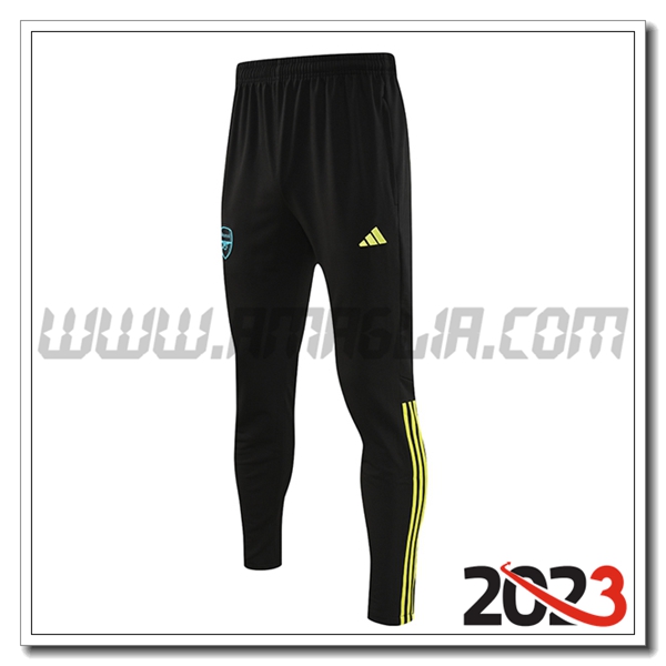 Pantaloni Da Allenamento Arsenal Nero 2023 2024 -03