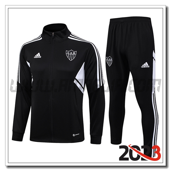 Tuta Allenamento Giacca Atletico Mineiro Nero 2023 2024