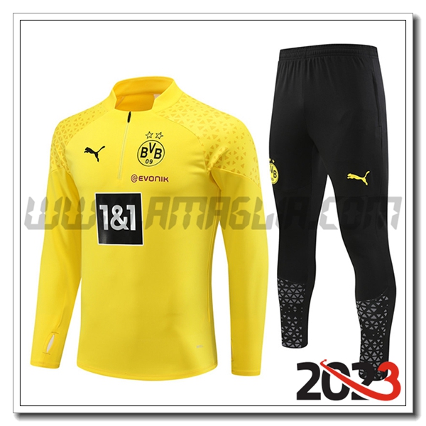 Tuta Allenamento Dortmund Giallo 2023 2024