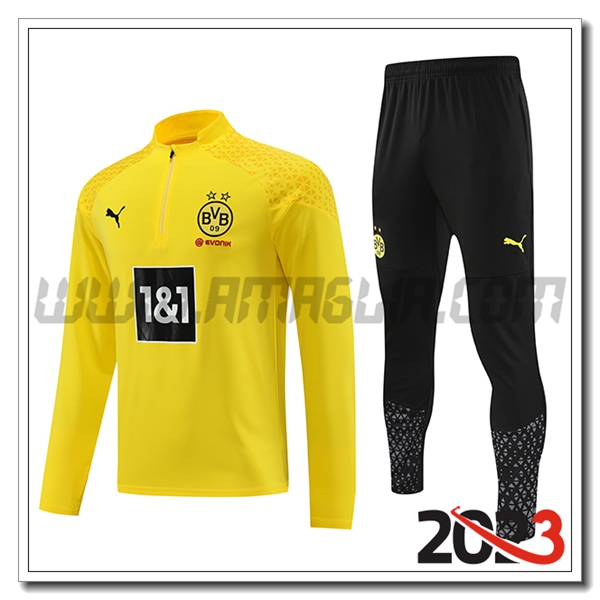 Tuta Allenamento Dortmund Giallo 2023 2024 -02