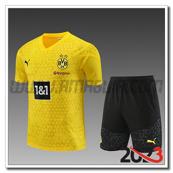 Allenamento + Pantaloni Dortmund Bambino Giallo 2023 2024