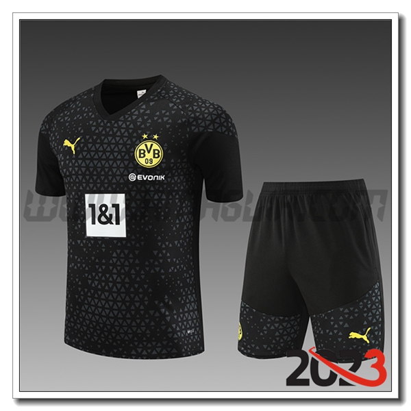 Allenamento + Pantaloni Dortmund Bambino Nero 2023 2024