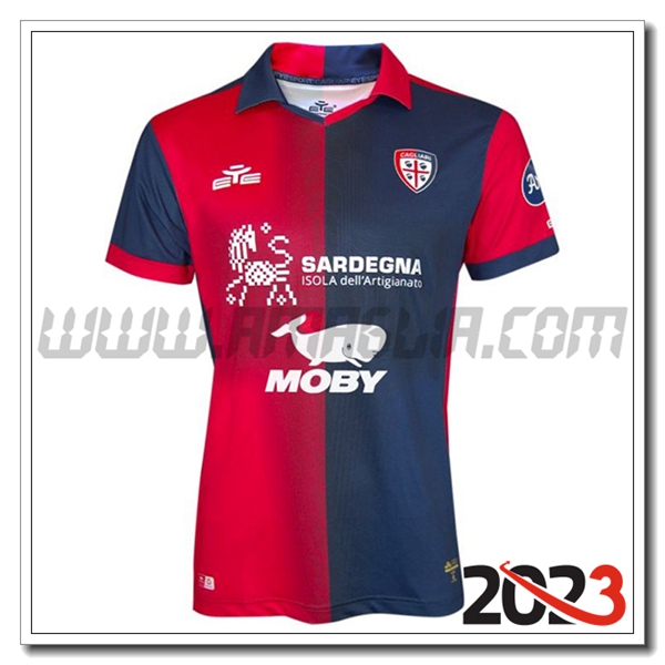 Cagliari Prima Maglia Calcio 2023 2024